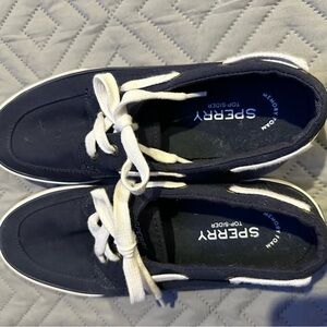 Sperry Navy Boat Shoes